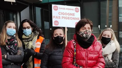 Les sages-femmes restent mobilisées en Côte d’Or